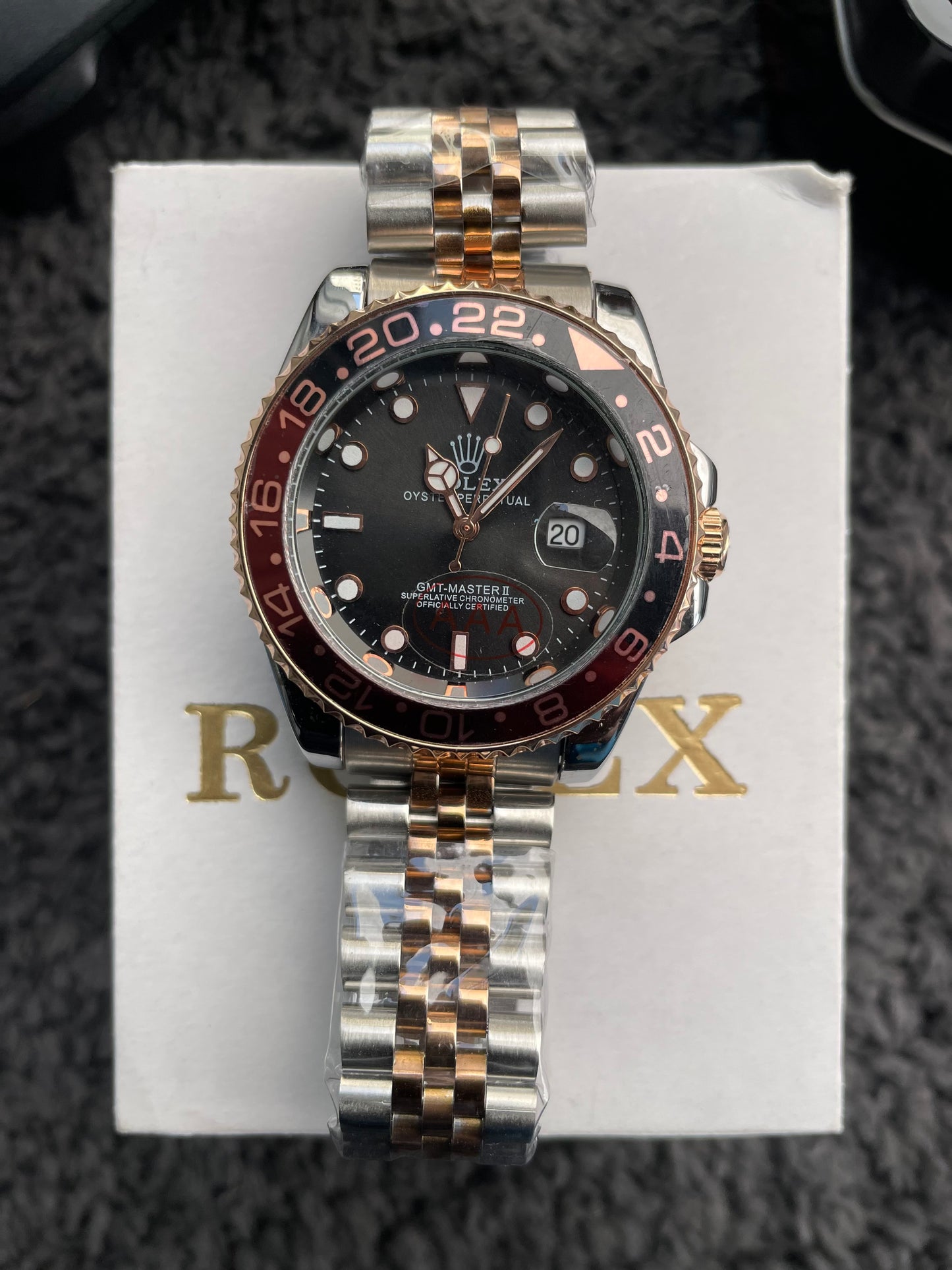 Oyster Perpetual GMT-Master 2 Gold Red